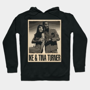 Shake a Tail Feather Elegance Iconic Turner Duo Retro Fashion Hoodie